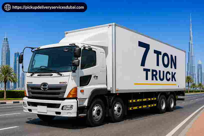 7 Ton Pickup Rental Dubai