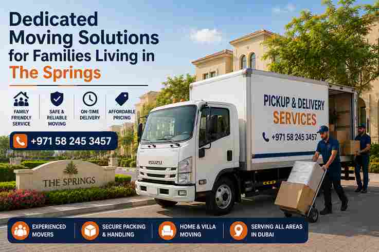 Dedicated Moving Solutions for Families Living in The Springs