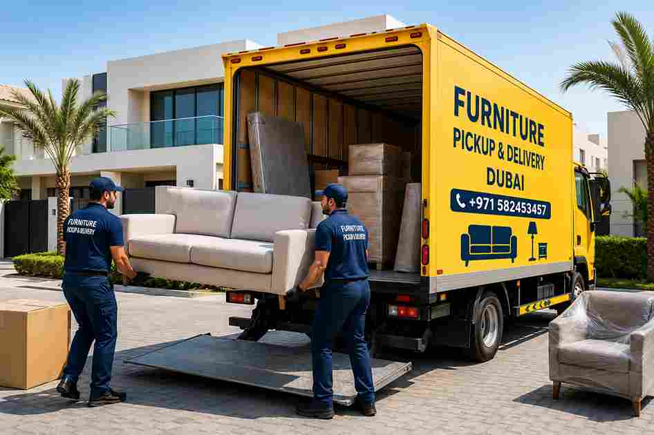 FURNITURE PICKUP & DELIVERY SERVICES IN DUBAI