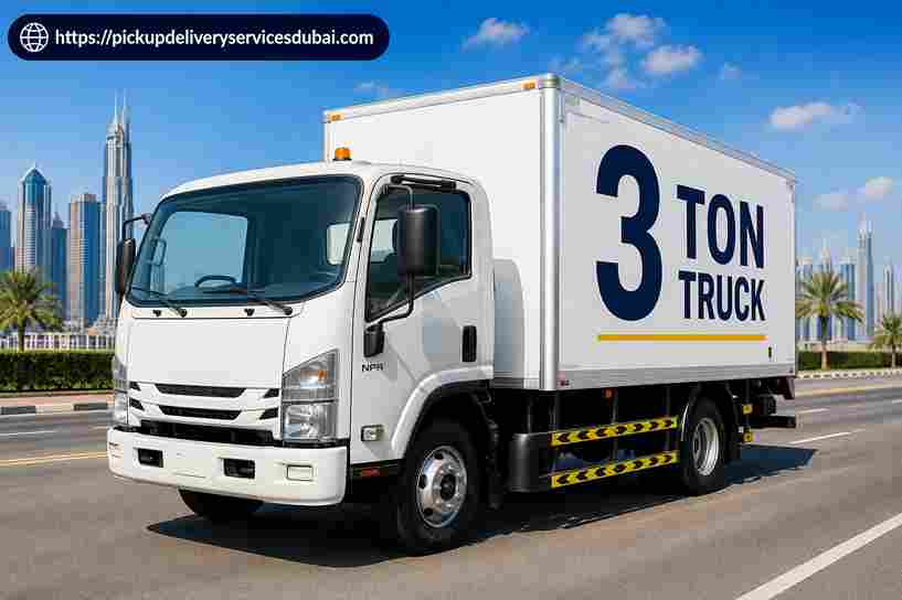 3 Ton Pickup Rental Dubai