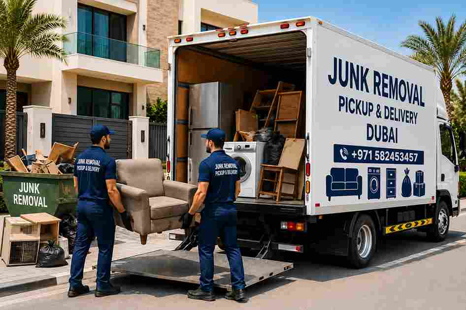 JUNK REMOVAL PICKUP & DELIVERY SERVICES IN DUBAI
