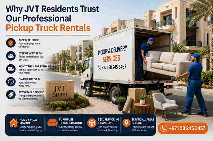 Why JVT Residents Trust Our Professional Pickup Truck Rentals